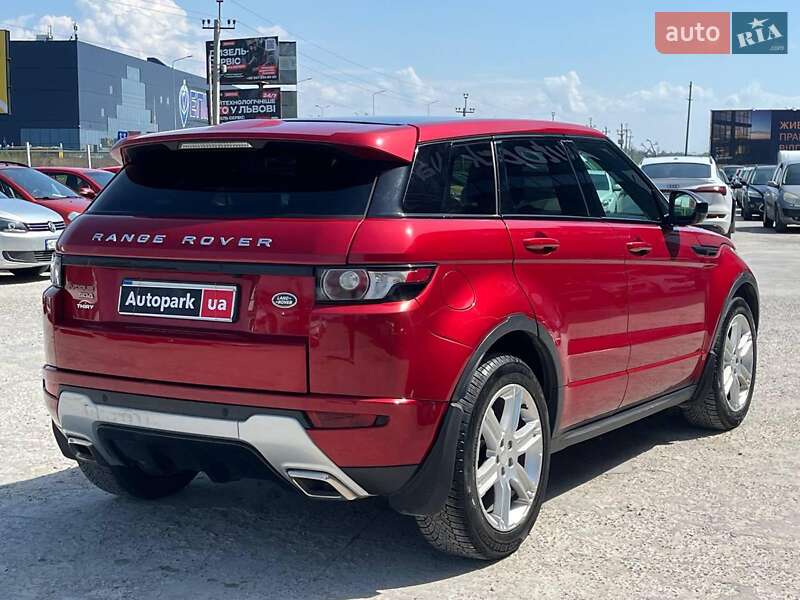 Позашляховик / Кросовер Land Rover Range Rover Evoque 2014 в Львові