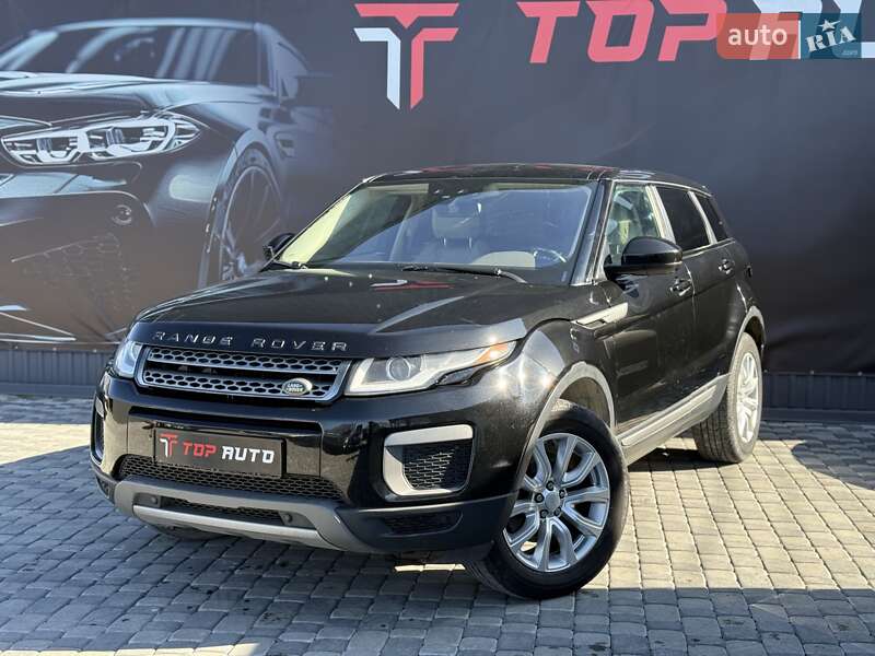 Позашляховик / Кросовер Land Rover Range Rover Evoque 2016 в 