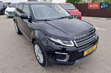 Позашляховик / Кросовер Land Rover Range Rover Evoque 2016 в 