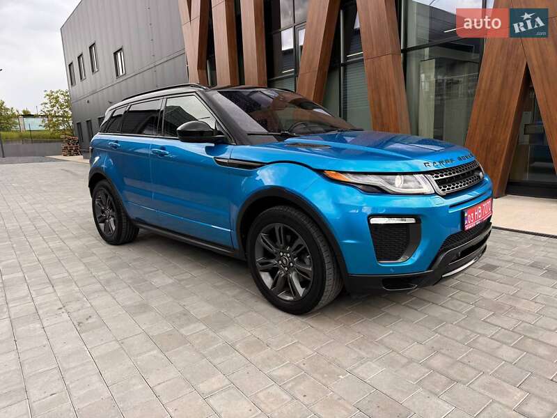 Позашляховик / Кросовер Land Rover Range Rover Evoque 2018 в 