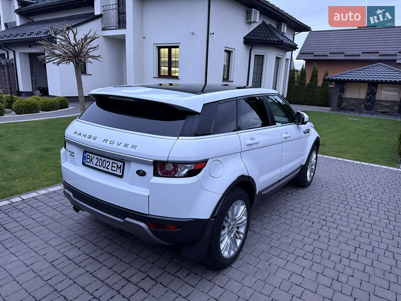 Внедорожник / Кроссовер Land Rover Range Rover Evoque 2013 в Ровно фото 9 Внедорожник / Кроссовер Land Rover Range Rover Evoque 2013 в Ровно