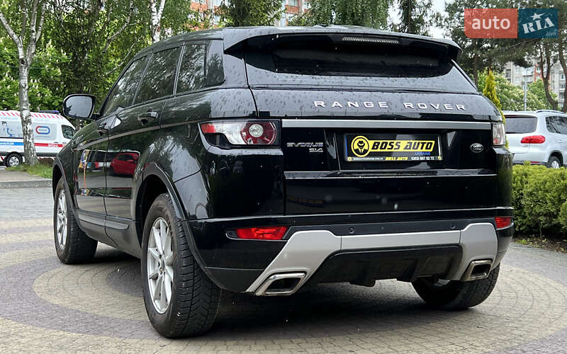 Позашляховик / Кросовер Land Rover Range Rover Evoque 2012 в Львові