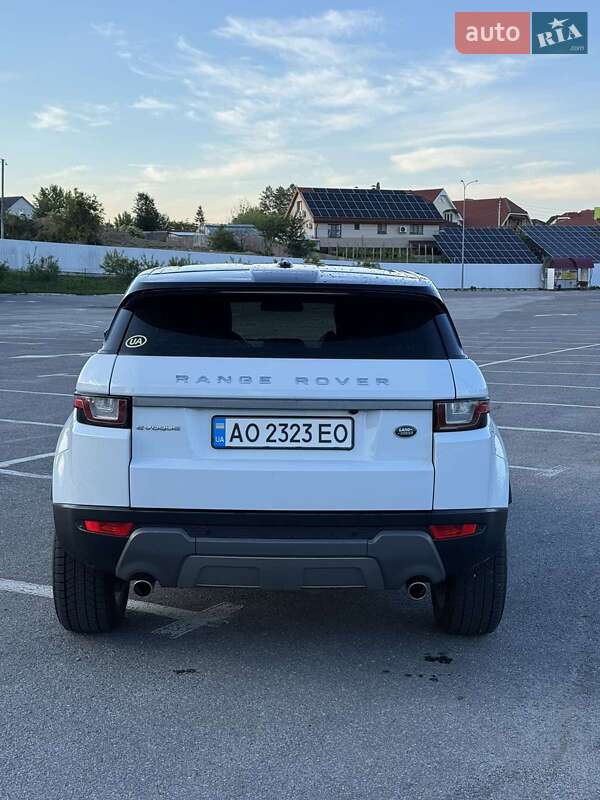 Внедорожник / Кроссовер Land Rover Range Rover Evoque 2015 в Ужгороде