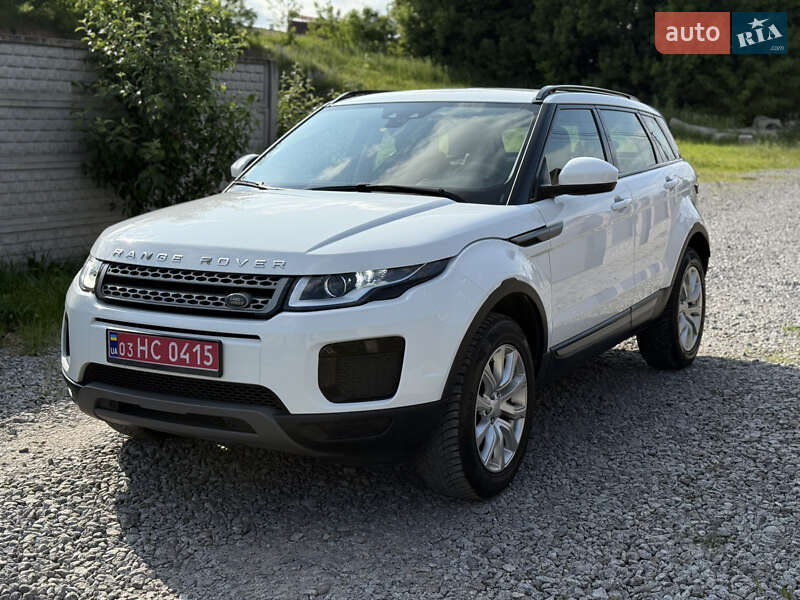 Внедорожник / Кроссовер Land Rover Range Rover Evoque 2017 в Киеве