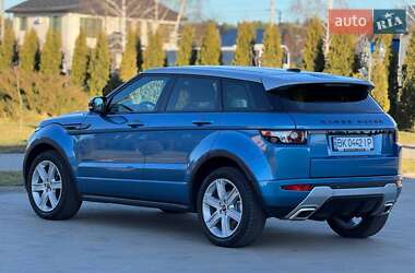 Позашляховик / Кросовер Land Rover Range Rover Evoque 2012 в 