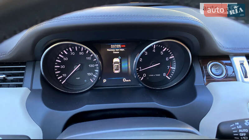 Позашляховик / Кросовер Land Rover Range Rover Evoque 2012 в Києві