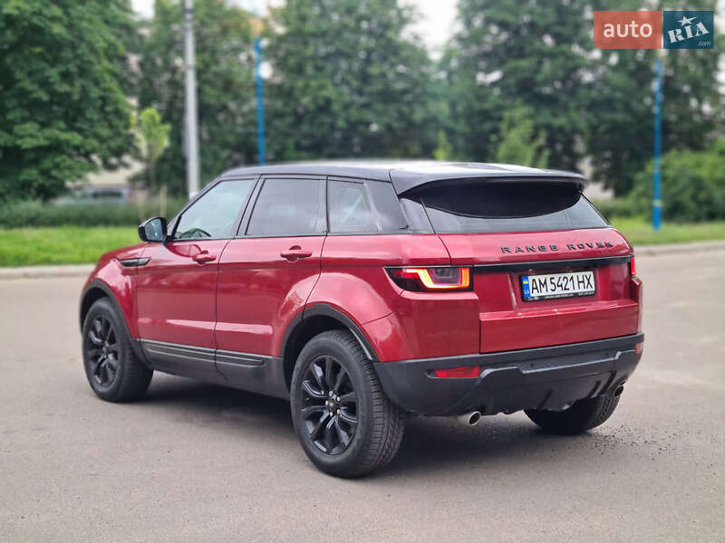 Внедорожник / Кроссовер Land Rover Range Rover Evoque 2016 в Житомире фото 8 Внедорожник / Кроссовер Land Rover Range Rover Evoque 2016 в Житомире