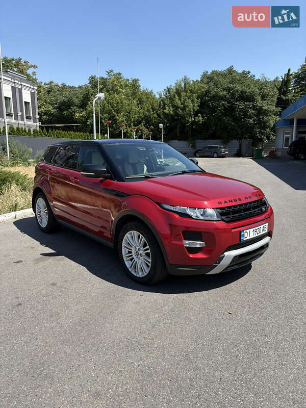 Позашляховик / Кросовер Land Rover Range Rover Evoque 2013 в Дніпрі
