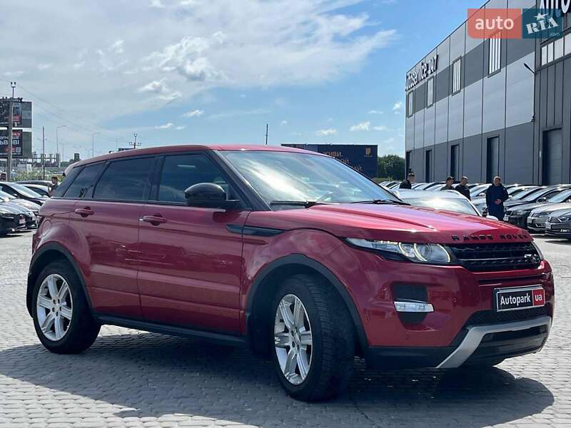 Внедорожник / Кроссовер Land Rover Range Rover Evoque 2014 в Львове
