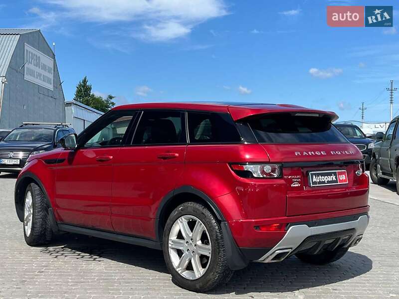 Внедорожник / Кроссовер Land Rover Range Rover Evoque 2014 в Львове