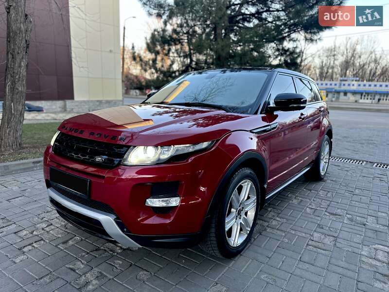 Внедорожник / Кроссовер Land Rover Range Rover Evoque 2013 в Днепре