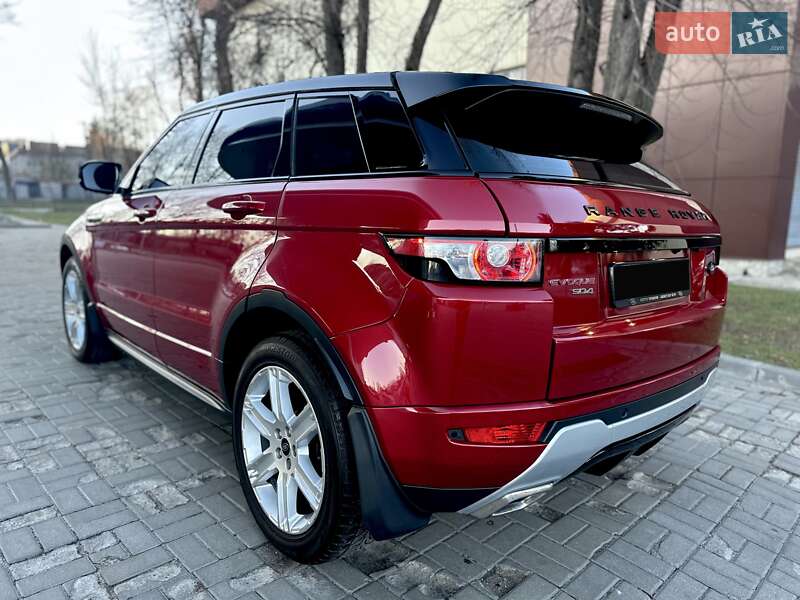 Внедорожник / Кроссовер Land Rover Range Rover Evoque 2013 в Днепре