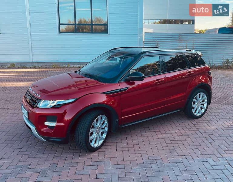 Внедорожник / Кроссовер Land Rover Range Rover Evoque 2014 в Ровно