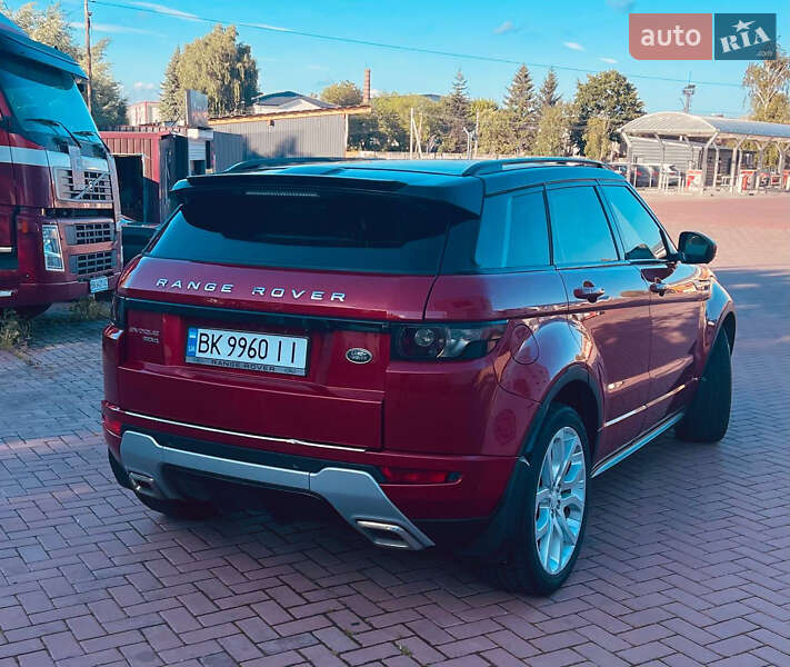 Внедорожник / Кроссовер Land Rover Range Rover Evoque 2014 в Ровно