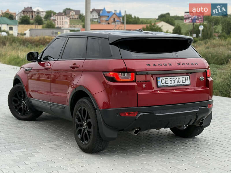 Внедорожник / Кроссовер Land Rover Range Rover Evoque 2015 в Черновцах