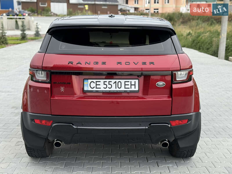 Внедорожник / Кроссовер Land Rover Range Rover Evoque 2015 в Черновцах
