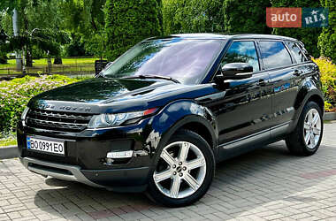 Позашляховик / Кросовер Land Rover Range Rover Evoque 2012 в Тернополі