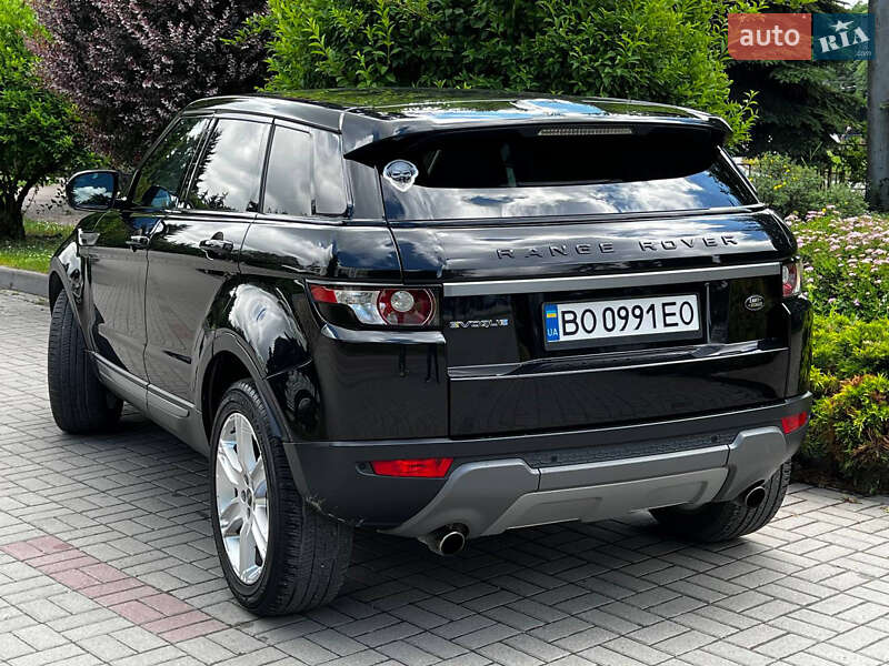 Позашляховик / Кросовер Land Rover Range Rover Evoque 2012 в Тернополі