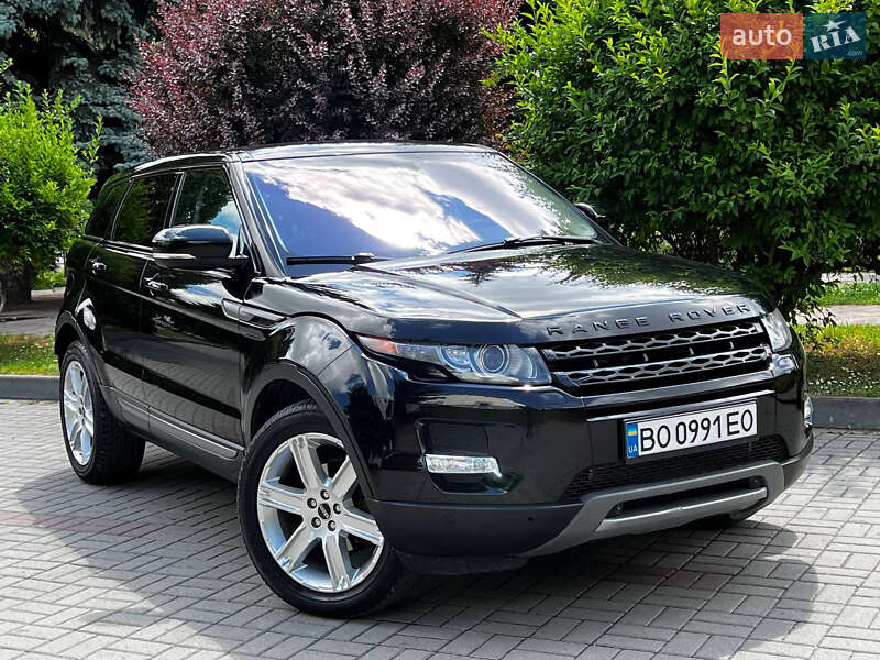 Позашляховик / Кросовер Land Rover Range Rover Evoque 2012 в Тернополі