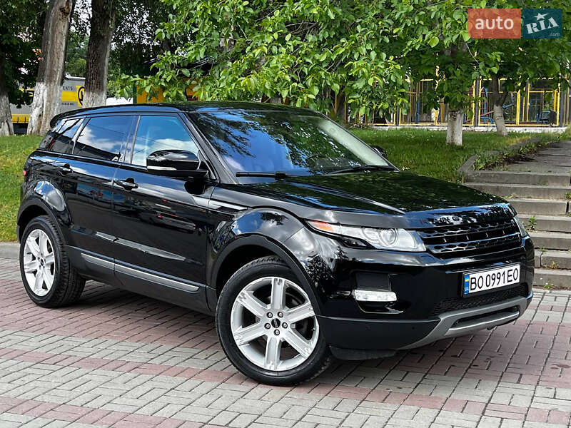 Позашляховик / Кросовер Land Rover Range Rover Evoque 2012 в Тернополі