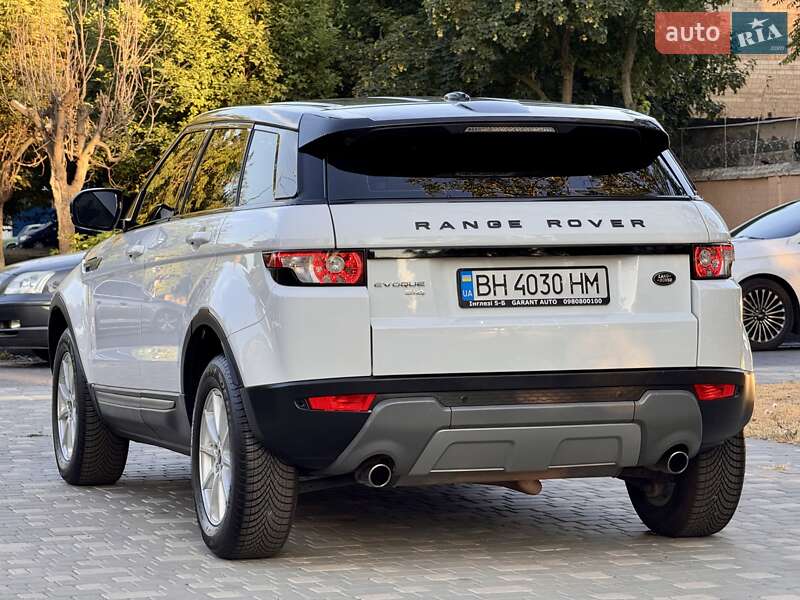 Внедорожник / Кроссовер Land Rover Range Rover Evoque 2011 в Одессе