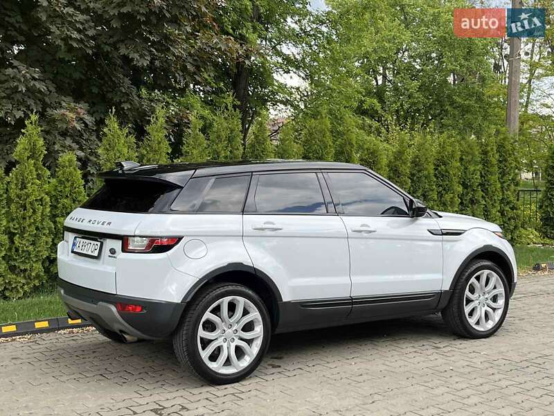 Внедорожник / Кроссовер Land Rover Range Rover Evoque 2017 в Белой Церкви фото 9 Внедорожник / Кроссовер Land Rover Range Rover Evoque 2017 в Белой Церкви