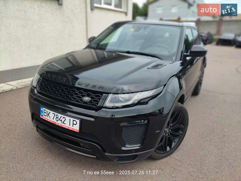 Внедорожник / Кроссовер Land Rover Range Rover Evoque 2015 в Ровно