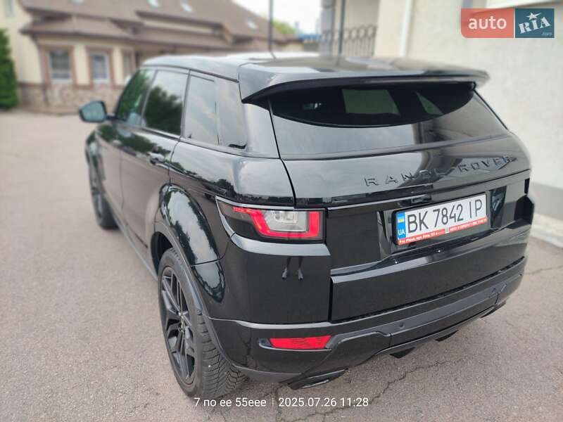 Внедорожник / Кроссовер Land Rover Range Rover Evoque 2015 в Ровно