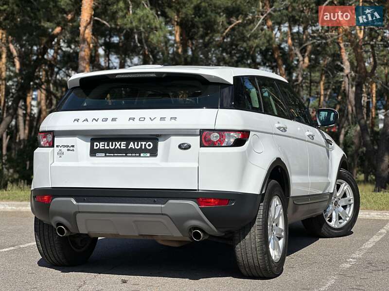 Внедорожник / Кроссовер Land Rover Range Rover Evoque 2012 в Киеве