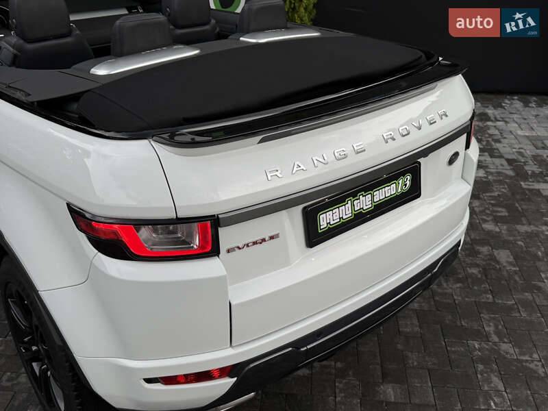 Кабриолет Land Rover Range Rover Evoque 2017 в Киеве