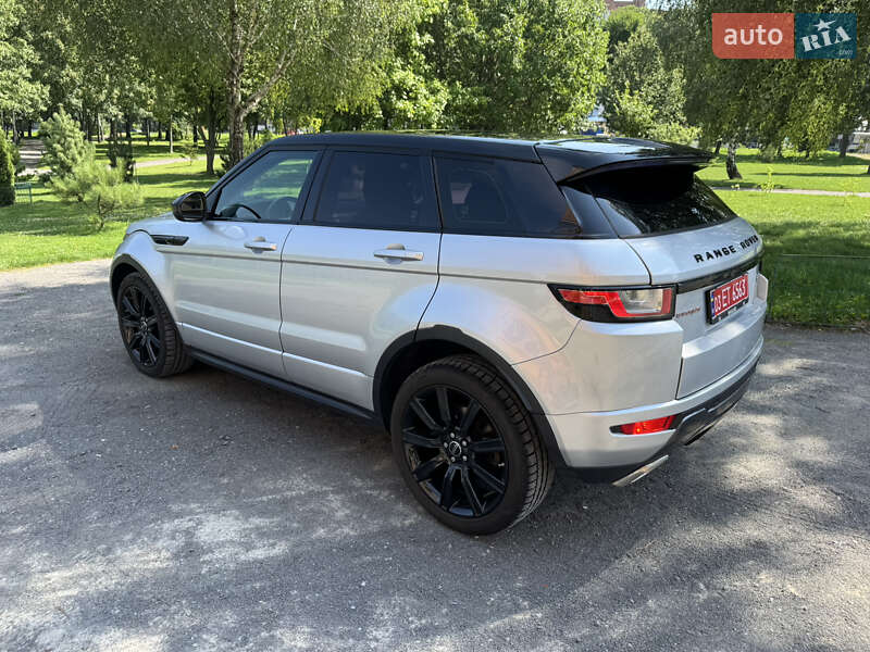 Внедорожник / Кроссовер Land Rover Range Rover Evoque 2015 в Хмельницком