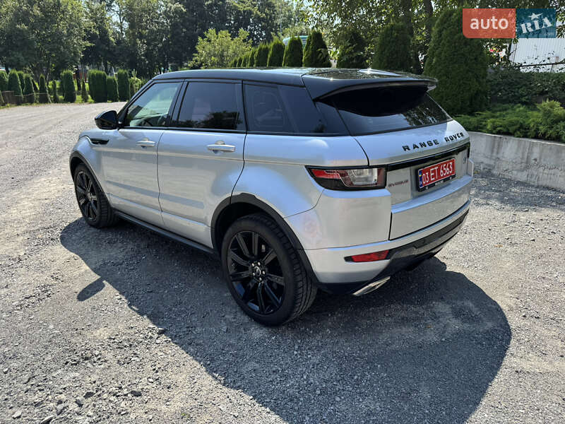 Внедорожник / Кроссовер Land Rover Range Rover Evoque 2015 в Хмельницком