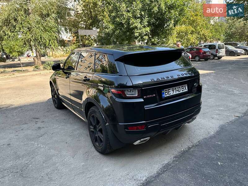 Внедорожник / Кроссовер Land Rover Range Rover Evoque 2016 в Николаеве