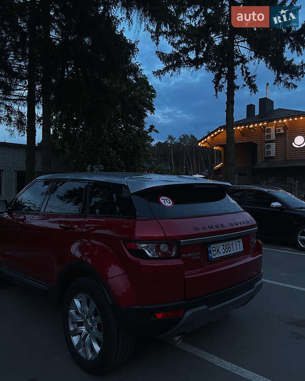 Внедорожник / Кроссовер Land Rover Range Rover Evoque 2014 в Дубно