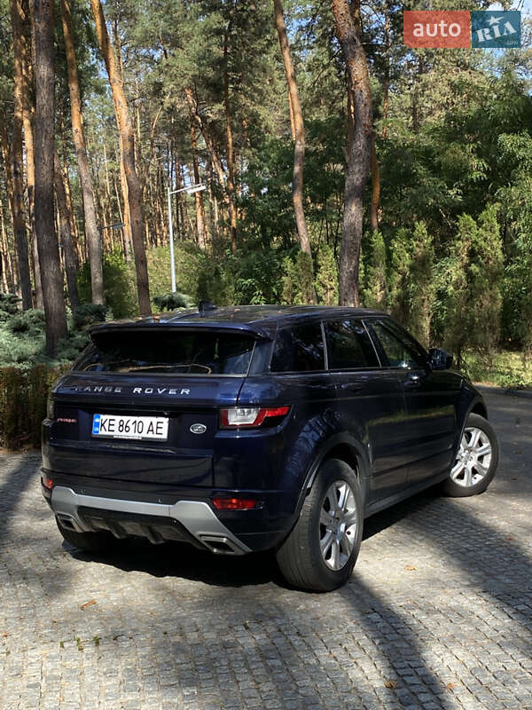 Внедорожник / Кроссовер Land Rover Range Rover Evoque 2016 в Днепре