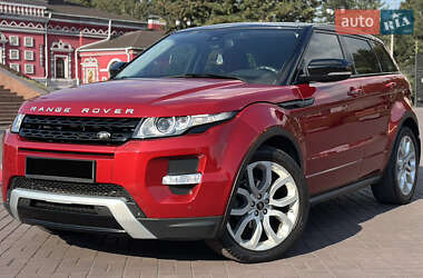 Позашляховик / Кросовер Land Rover Range Rover Evoque 2013 в Дніпрі