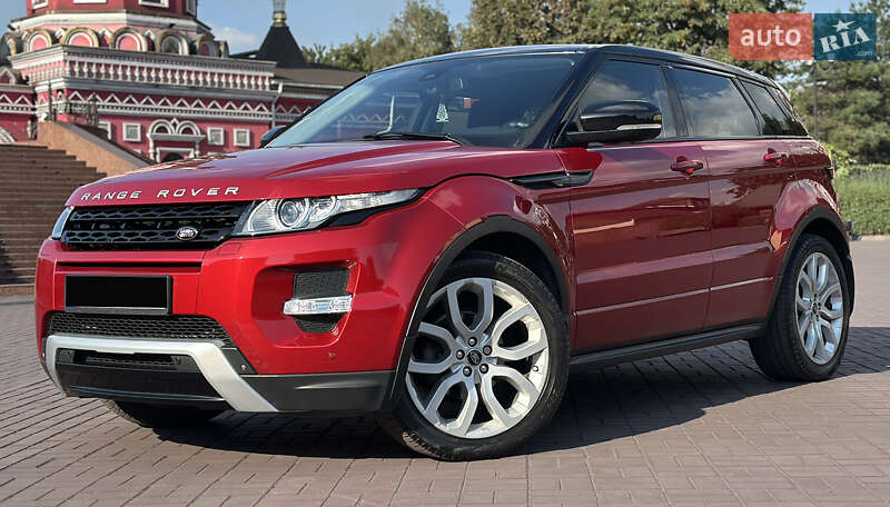 Внедорожник / Кроссовер Land Rover Range Rover Evoque 2013 в Днепре