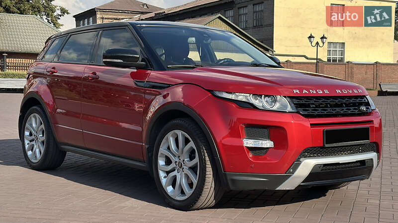Внедорожник / Кроссовер Land Rover Range Rover Evoque 2013 в Днепре