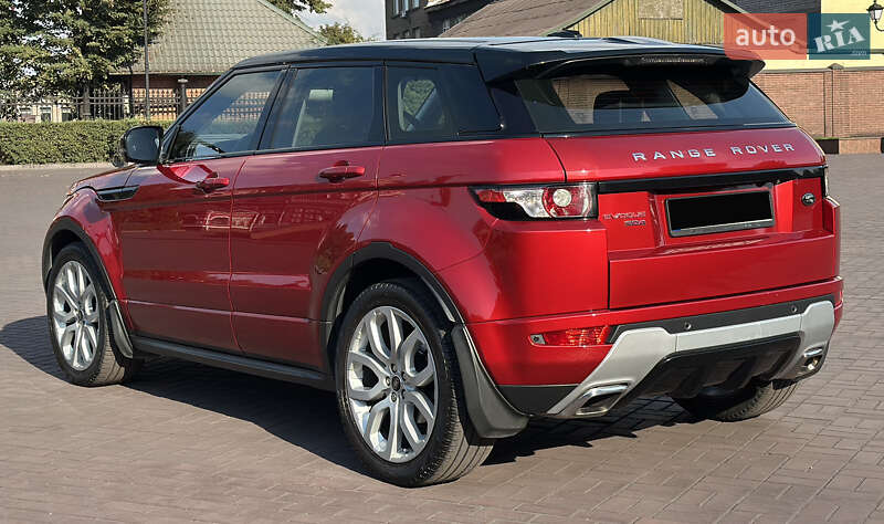 Внедорожник / Кроссовер Land Rover Range Rover Evoque 2013 в Днепре
