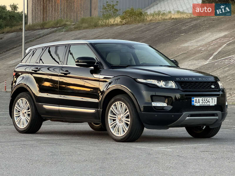 Внедорожник / Кроссовер Land Rover Range Rover Evoque 2012 в Киеве