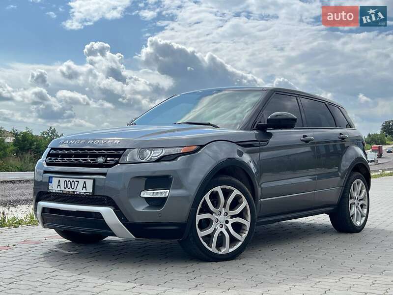 Позашляховик / Кросовер Land Rover Range Rover Evoque 2015 в Львові