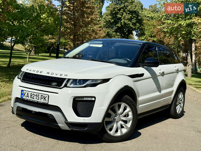 Позашляховик / Кросовер Land Rover Range Rover Evoque 2017 в 