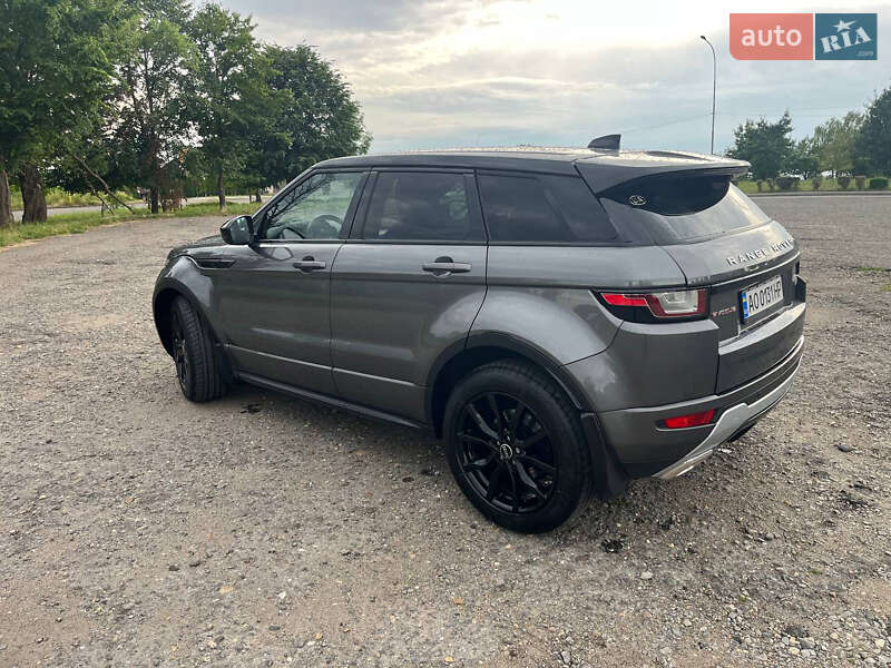Внедорожник / Кроссовер Land Rover Range Rover Evoque 2017 в Ужгороде