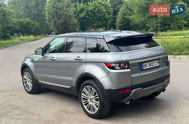 Позашляховик / Кросовер Land Rover Range Rover Evoque 2012 в 