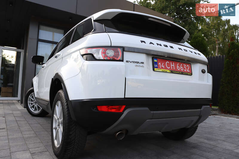Позашляховик / Кросовер Land Rover Range Rover Evoque 2014 в Дрогобичі
