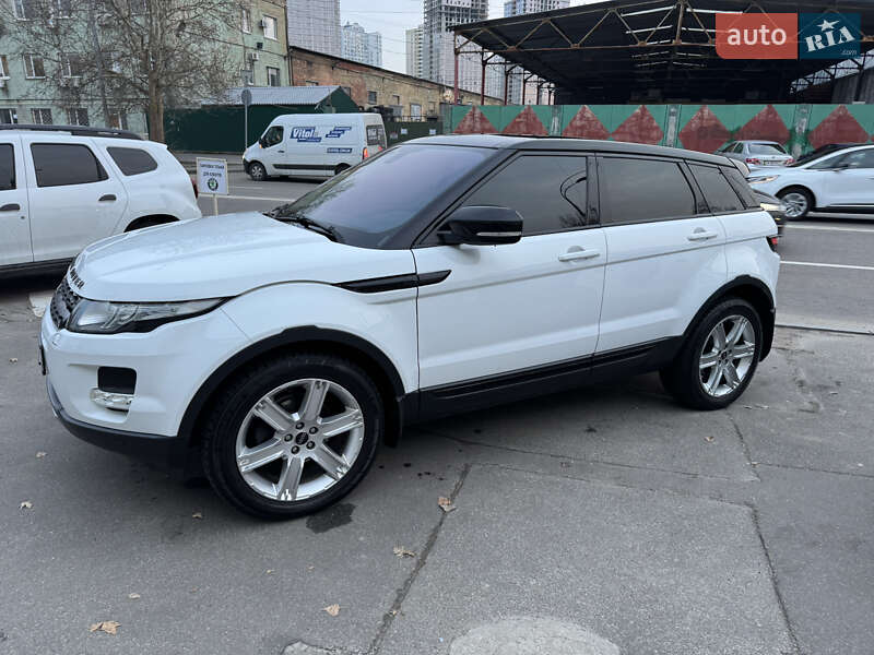 Внедорожник / Кроссовер Land Rover Range Rover Evoque 2012 в Киеве