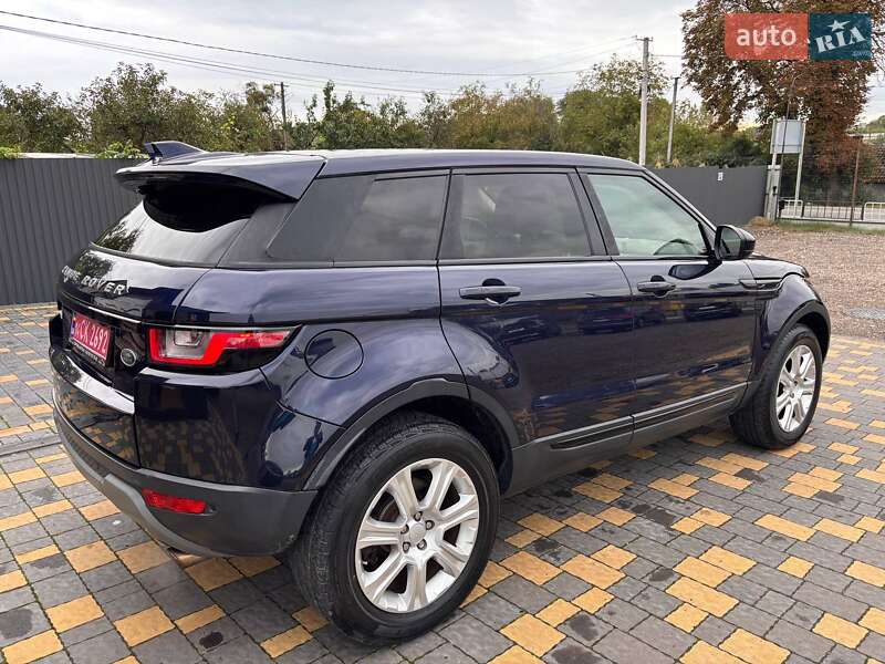 Внедорожник / Кроссовер Land Rover Range Rover Evoque 2016 в Львове