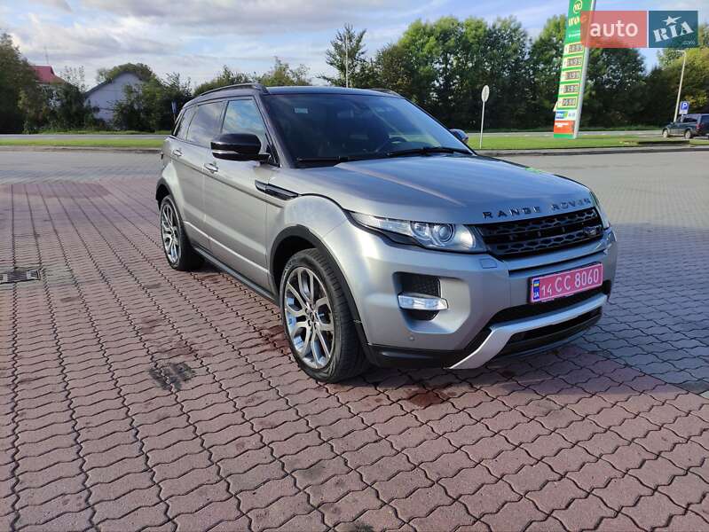 Внедорожник / Кроссовер Land Rover Range Rover Evoque 2012 в Калуше фото 5 Внедорожник / Кроссовер Land Rover Range Rover Evoque 2012 в Калуше