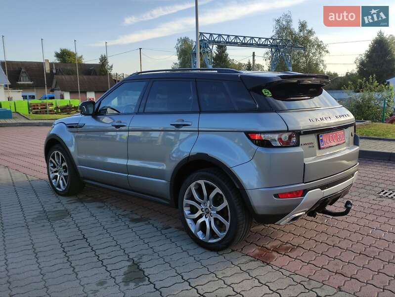 Внедорожник / Кроссовер Land Rover Range Rover Evoque 2012 в Калуше фото 13 Внедорожник / Кроссовер Land Rover Range Rover Evoque 2012 в Калуше