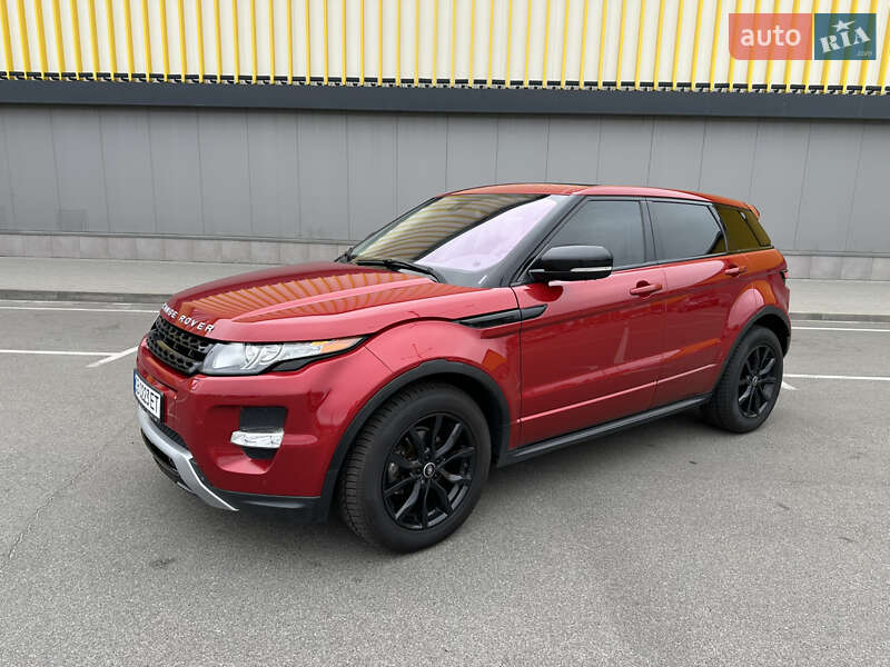 Внедорожник / Кроссовер Land Rover Range Rover Evoque 2012 в Киеве